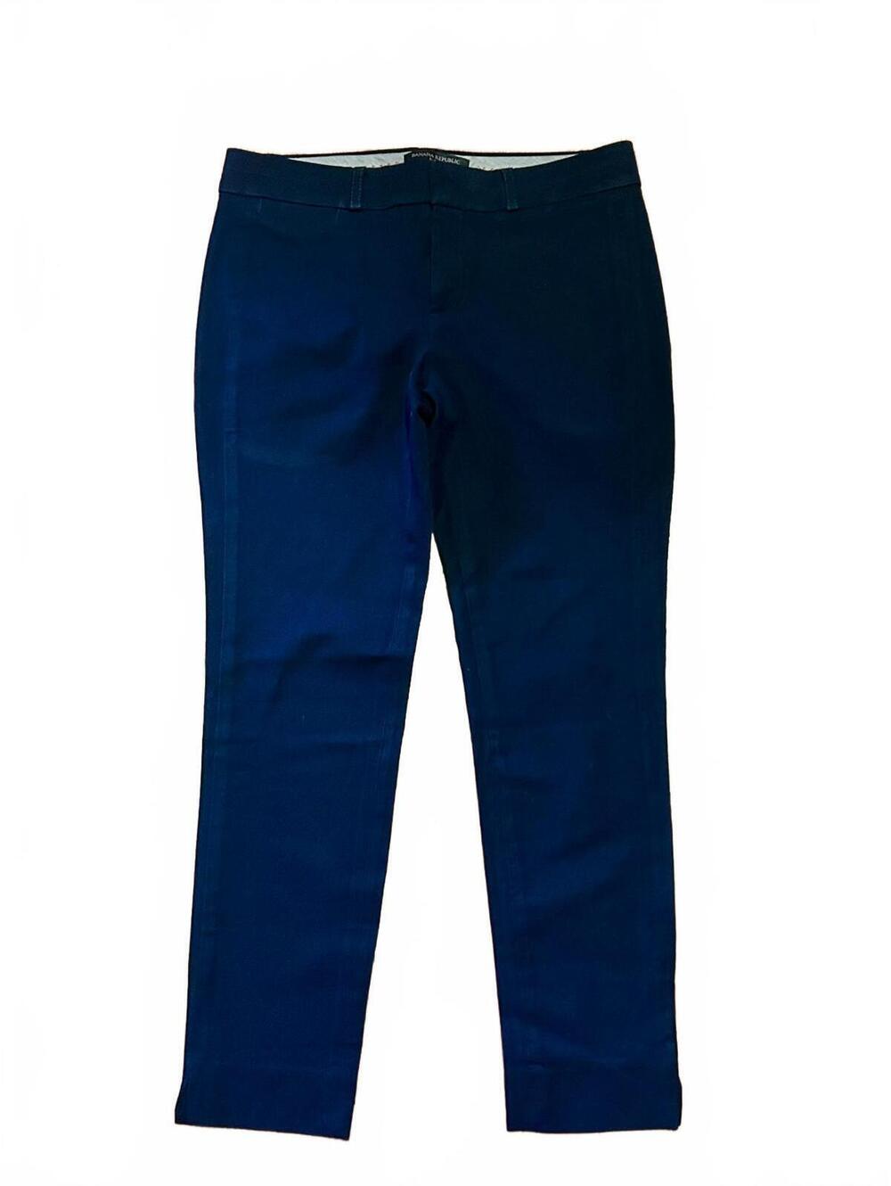 Banana Republic Sloan Petite Navy Dress Pants Size 2
